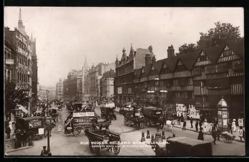 AK London, Old Houses Holborn Bars