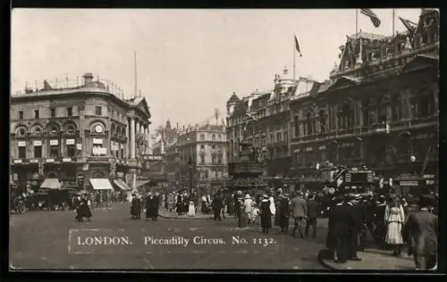 AK London, Piccadilly Circus