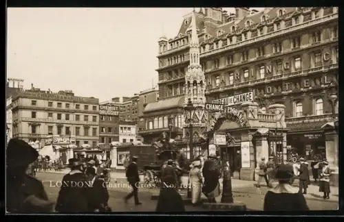 AK London, Charing Cross, American Exchange