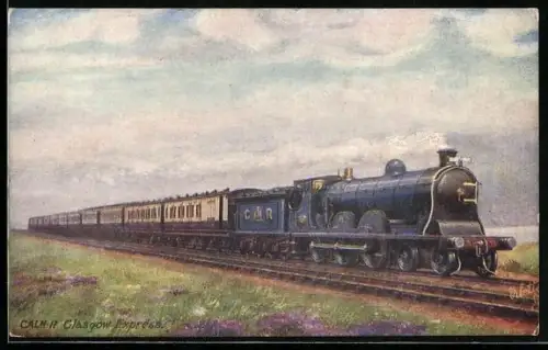 AK Glasgow Express, Caledonian Railway, Englische Eisenbahn