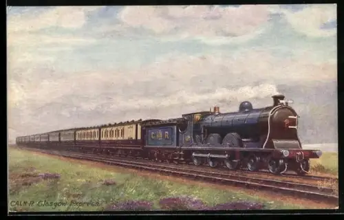 AK Glasgow Express, Caledonian Railway, Englische Eisenbahn