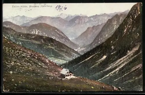 AK Zalim-Hütte, Berghütte in Bludenz mit Bergpanorama