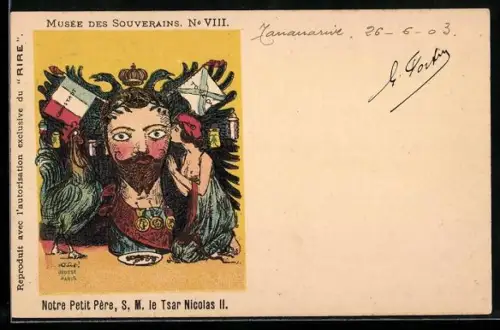 AK Notre Petit Père, S. M. le Tsar Nicolas II.