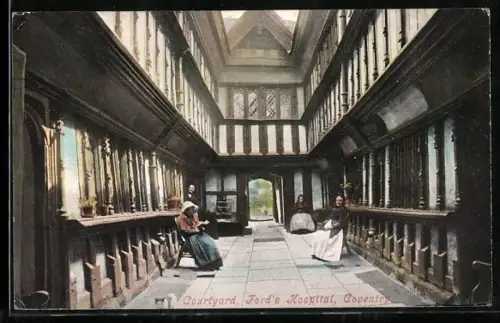 AK Coventry, Ford`s Hospital, Courtyard