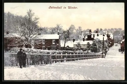 AK Tettenhall, Street Scene in Winter
