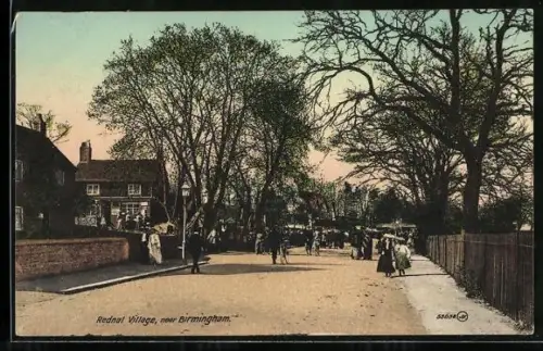 AK Birmingham, Rednal Village, Street Scene