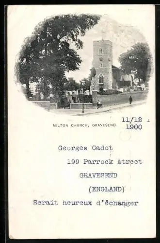AK Gravesend, Milton Church