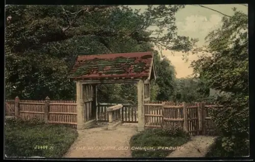 AK Pembury, The Lychgate, Old Church