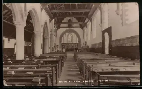 AK Dover, Dover College, Chapel Interior