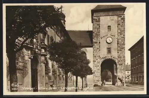 AK Villingen /Schwarzwald, Lehrinstitut St. Ursula