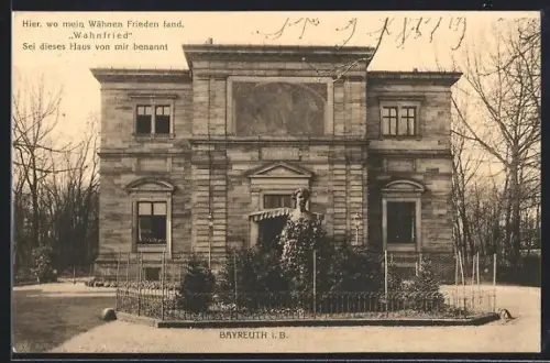 AK Bayreuth i. B., Haus Wahnfried
