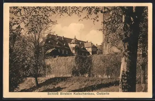 AK Birstein, Schloss Birstein, Kutschenbau Ostseite