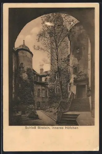 AK Birstein, Schloss Birstein, Inneres Höfchen