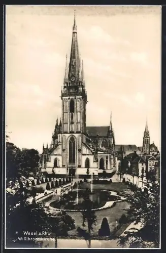AK Wesel a. Rh., Willibrordikirche