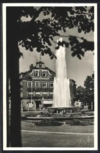 AK Kaiserslautern, Fackelwoogbrunnen gegen die Fackelstrasse