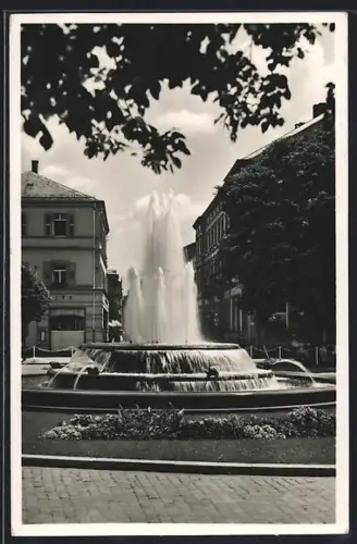 AK Kaiserslautern, Fackelwoogbrunnen gegen die Fackelstrasse