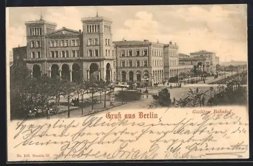 AK Berlin-Kreuzberg, Görlitzer Bahnhof