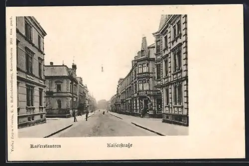 AK Kaiserslautern, Blick in die Kaiserstrasse
