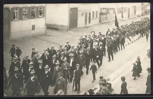 Foto-AK Balingen, Stadtfest, Festzug