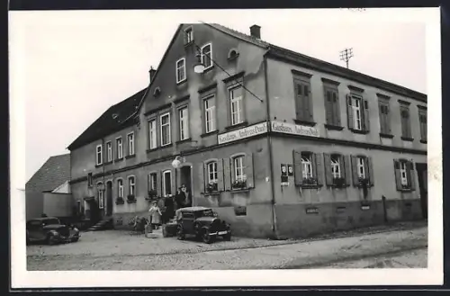 Foto-AK Alsenborn /Pfalz, Gasthaus von Andreas Daub