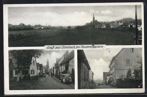 AK Otterbach / Pfalz, Kaufhaus Ludwig Schaumlöffel, Strassenpartie