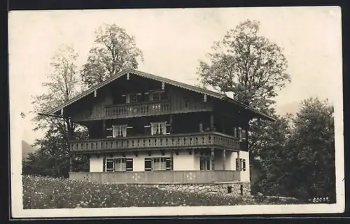 AK Schönau bei Berchtesgaden, Landhaus Marienlehen, Bes. Jakob Grassl