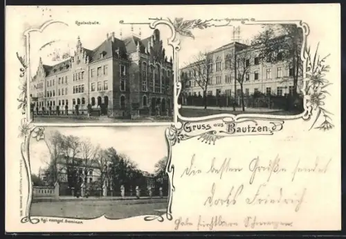 AK Bautzen, Realschule Gymnasium und Kgl. evangel. Seminar