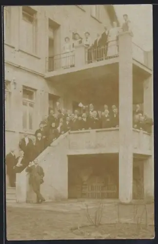 Foto-AK Walsrode, Hotel-Kurpension Friedrichslust im Eckernworth