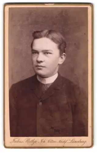 Fotografie Julius Rathje, Lüneburg, Wagestrasse 2, Carl Plate im Porträt