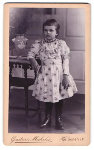 Fotografie Gustav Michelis, Grimmen i. P., Frau Anning als Kind
