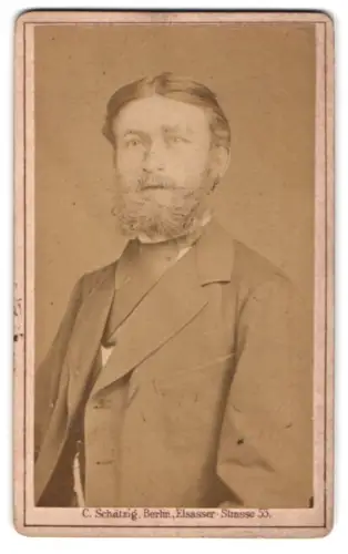 Fotografie C. Schätzige, Berlin, Elsasser-Strasse 55, Alber Rose im Porträt