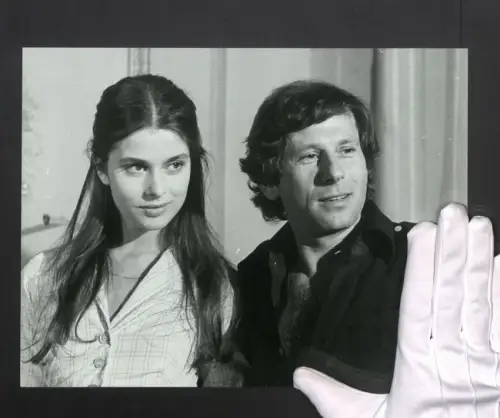 Fotografie Christopher Smith, London, flüchtiger Regisseur Roman Polanski mit Nastassia Kinski zum Film Tess