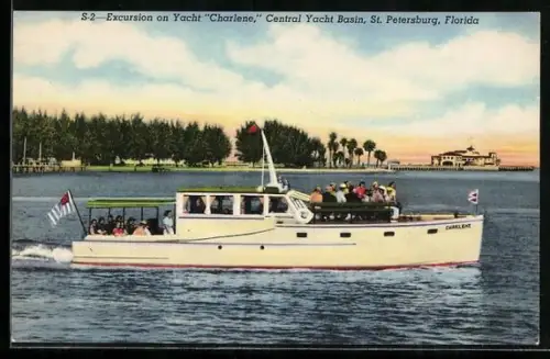 AK St. Petersburg, FL, Excursion on Yacht Charlene, Central Yacht Basin