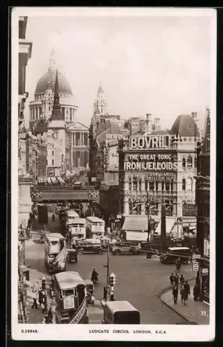 AK London, Ludgate Circus