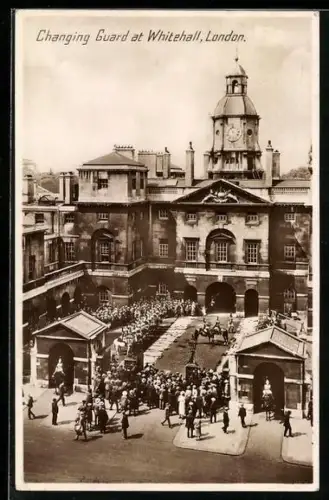 AK London, Changing Guard at Whitehall