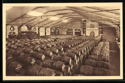 AK Reims, un cellier rempli de vins nouveaux, Wein-Lager