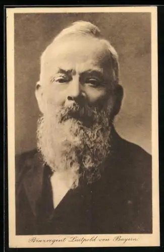 AK Prinzregent Luitpold von Bayern, gestorben am 12.12.1912