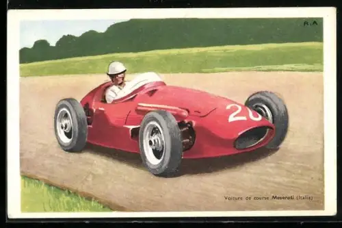 AK Maserati-Rennwagen