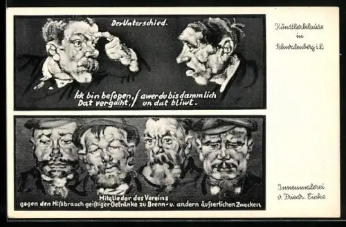 AK Schwalenberg, Gesichter aus der Künstlerklause