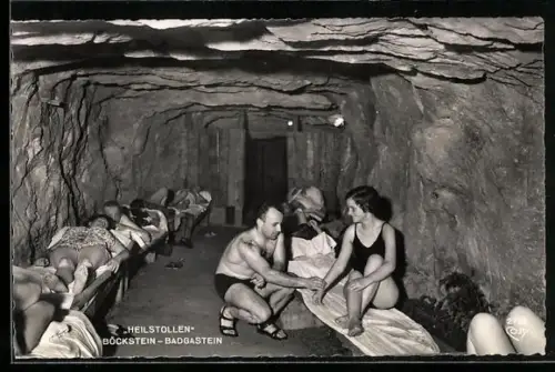 AK Böckstein-Badgastein, Kurgäste im Heilstollen
