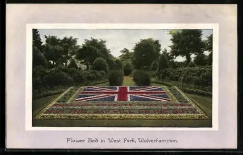 AK Wolverhampton, Flower Bed in West Park