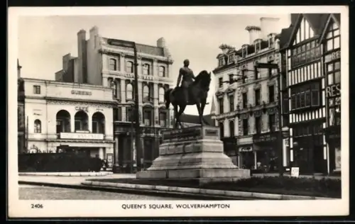 AK Wolverhampton, Albert Memorial, Queen`s Square