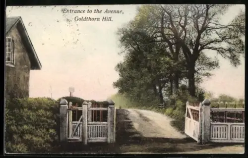 AK Wolverhampton, Entrance to the Avenue, Goldthorn Hill