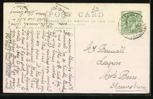 AK Wolverhampton, Queen Square with tram