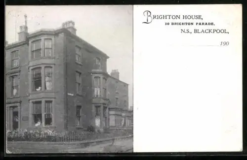 AK Blackpool, Brighton House, 10 Brighton Parade