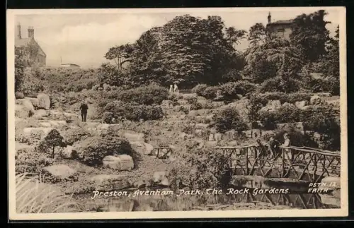 AK Preston, Avenham Park, The Rock Gardens