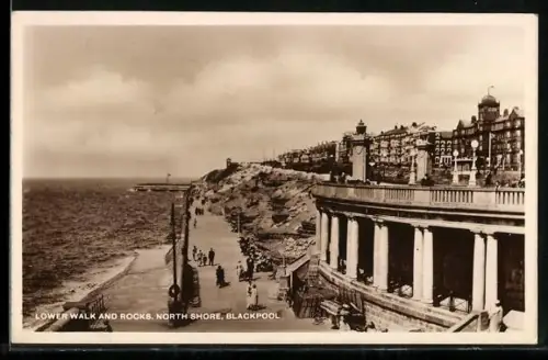 AK Blackpool, Lower Walk and Rocks, North Shore