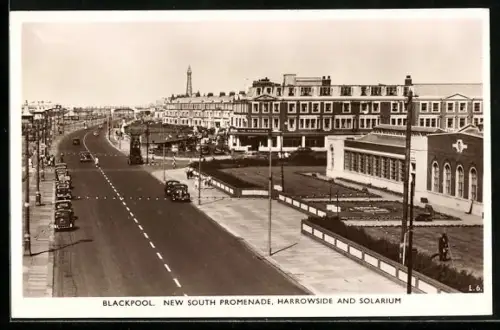 AK Blackpool, New South Promenade, Harrowside and Solarium