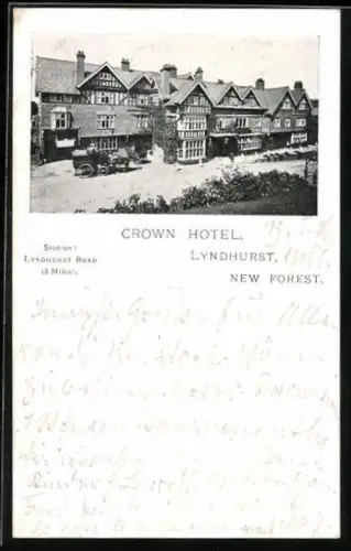 AK Lyndhurst /New Forest, Crown Hotel