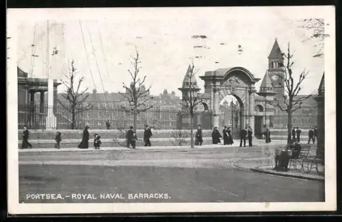 AK Portsea, Royal Naval Barracks
